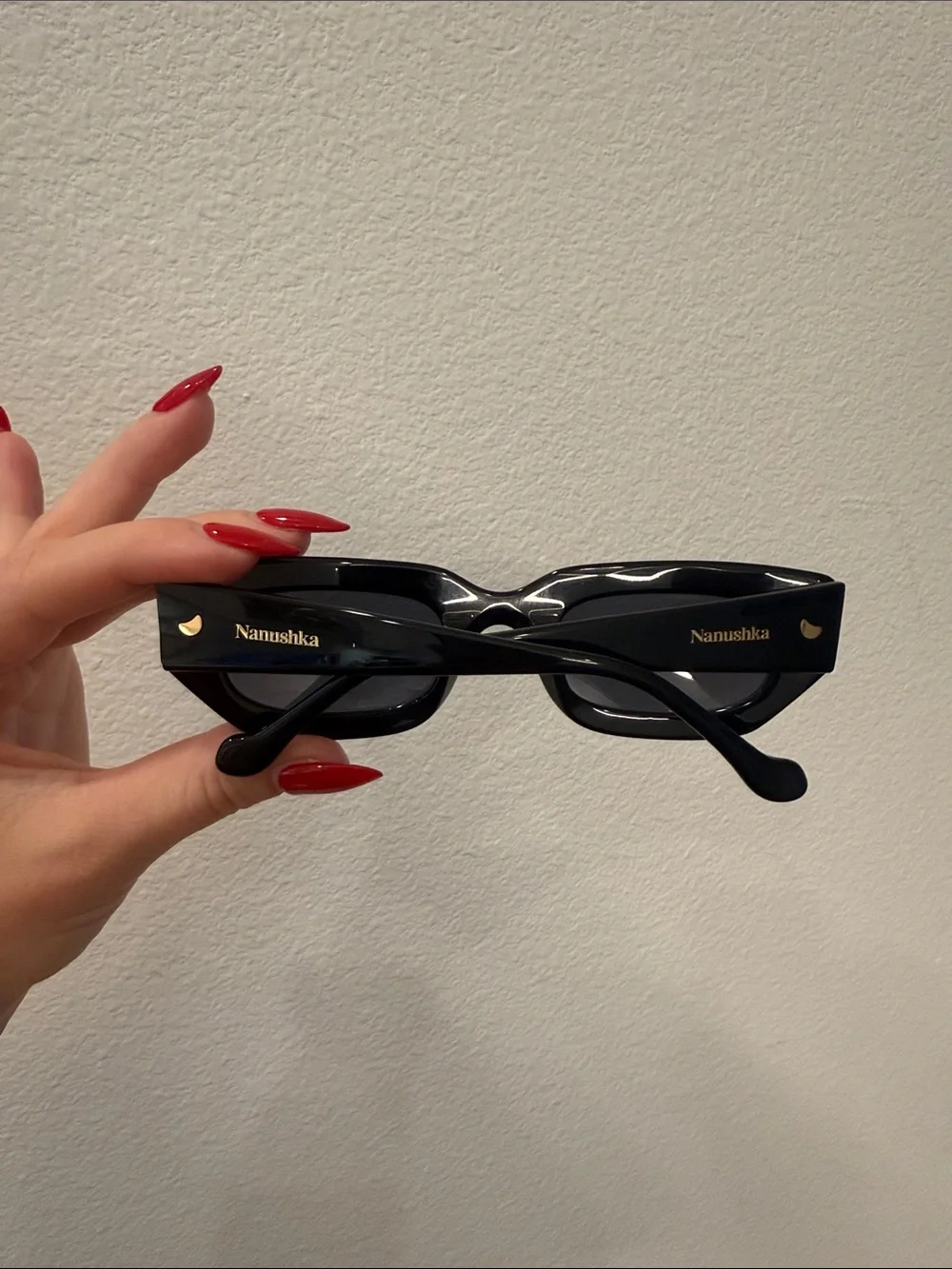 Nanushka Kadee sunglasses in Black